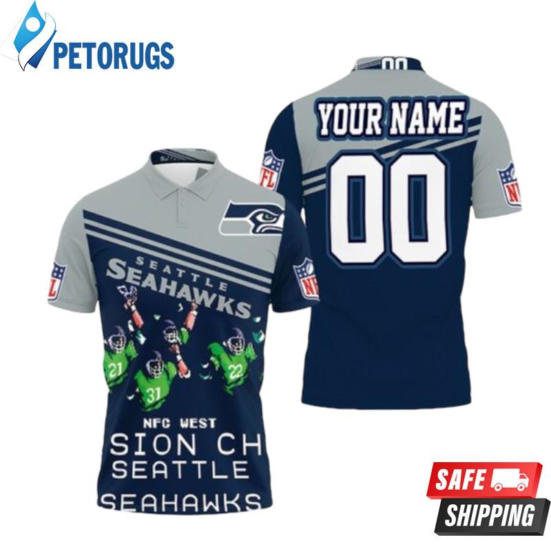 Seattle Seahawks Nfc West Division Champ 2020 Nfl Season Legendary Personalized Polo Shirts