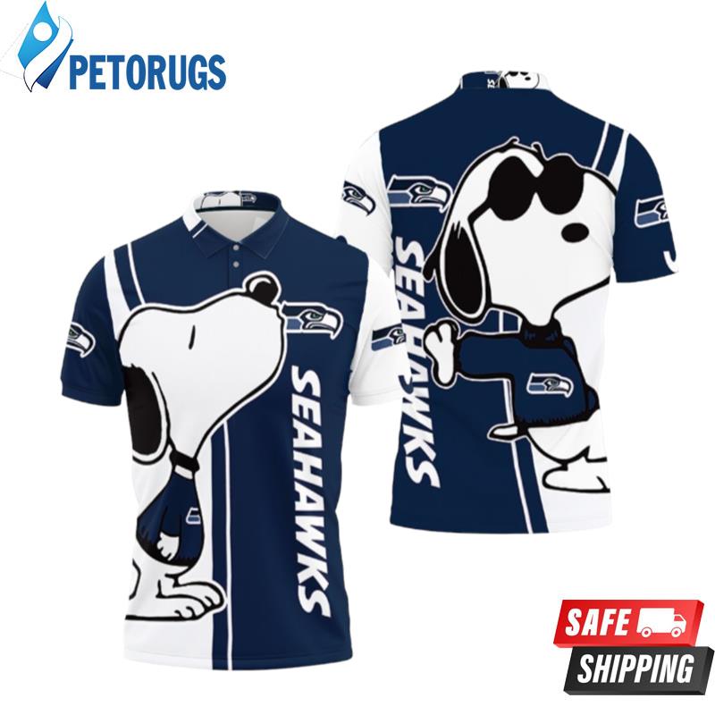 Seattle Seahawks Snoopy Lover Polo Shirts