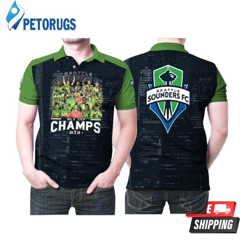 Seattle Sounders Fc Mls Cup Champions 2019 Best Players Polo Shirts