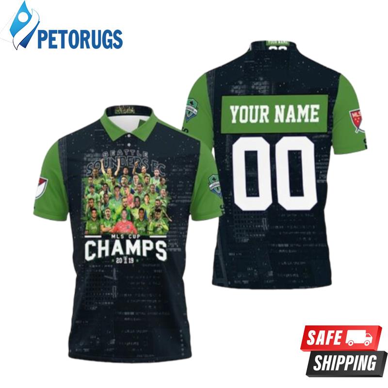 Seattle Sounders Fc Mls Cup Champions 2019 Personalized Polo Shirts