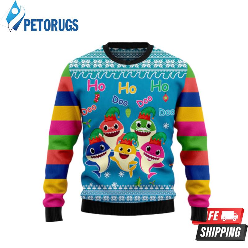 Shark Doo Doo Doo Ugly Christmas Sweaters