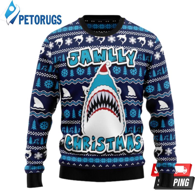 Shark Jawlly Christmas Ugly Christmas Sweaters