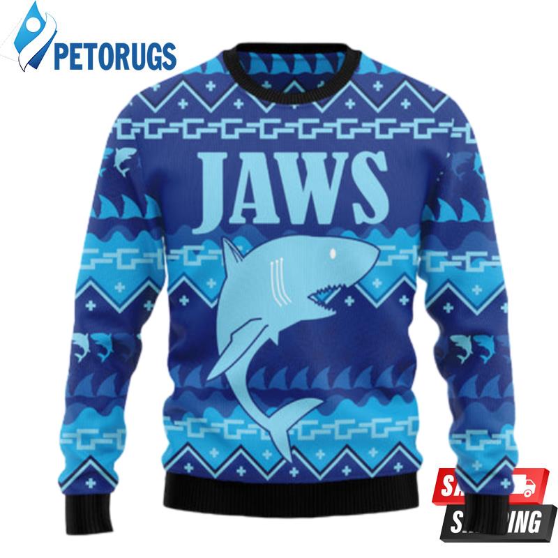Shark Jaws Ugly Christmas Sweaters