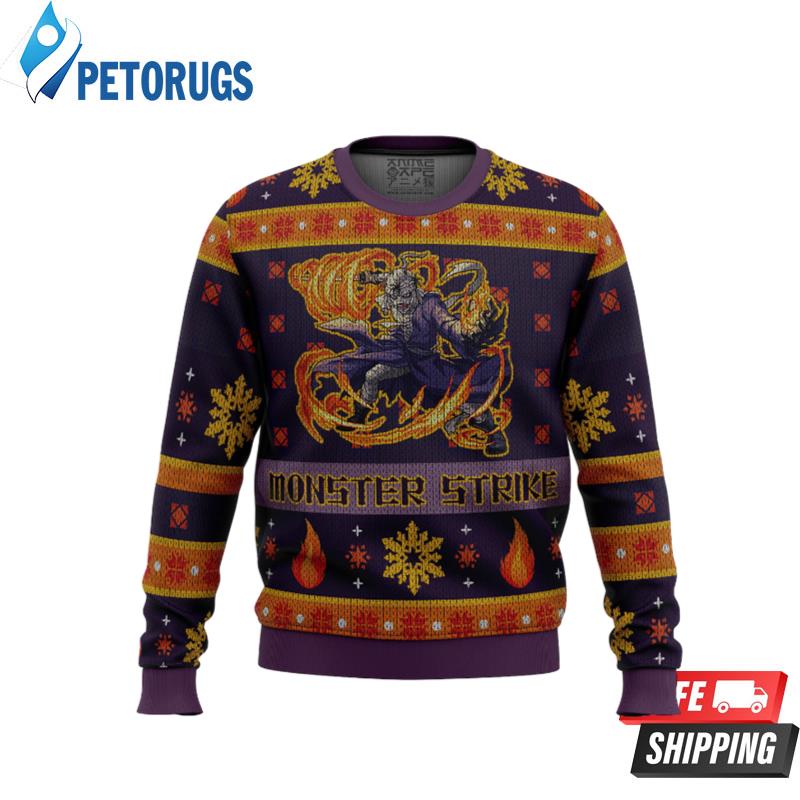 Shishio Makoto Monster Strike Rurouni Kenshin Samurai X Ugly Christmas Sweaters