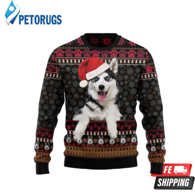 Siberian Husky Christmas 1 Ugly Christmas Sweaters