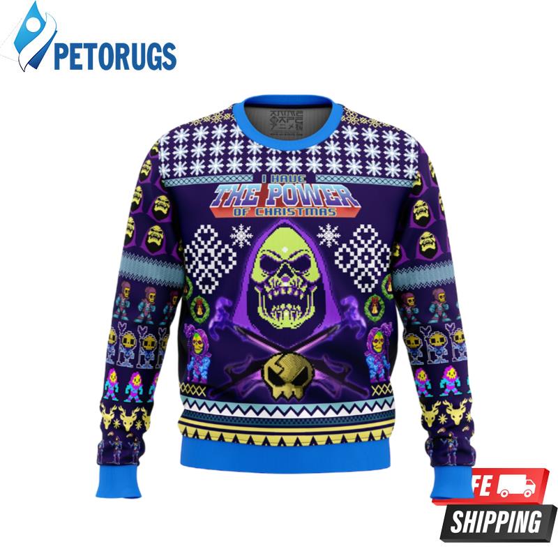 Skeletor Masters of the Universe Ugly Christmas Sweaters