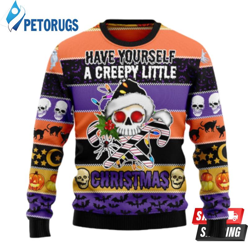 Skull Creepy Christmas Ugly Christmas Sweaters