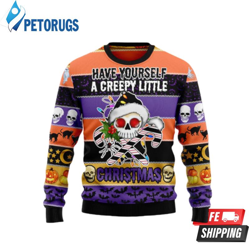 Skull Creepy Christmas Ugly Christmas Sweaters