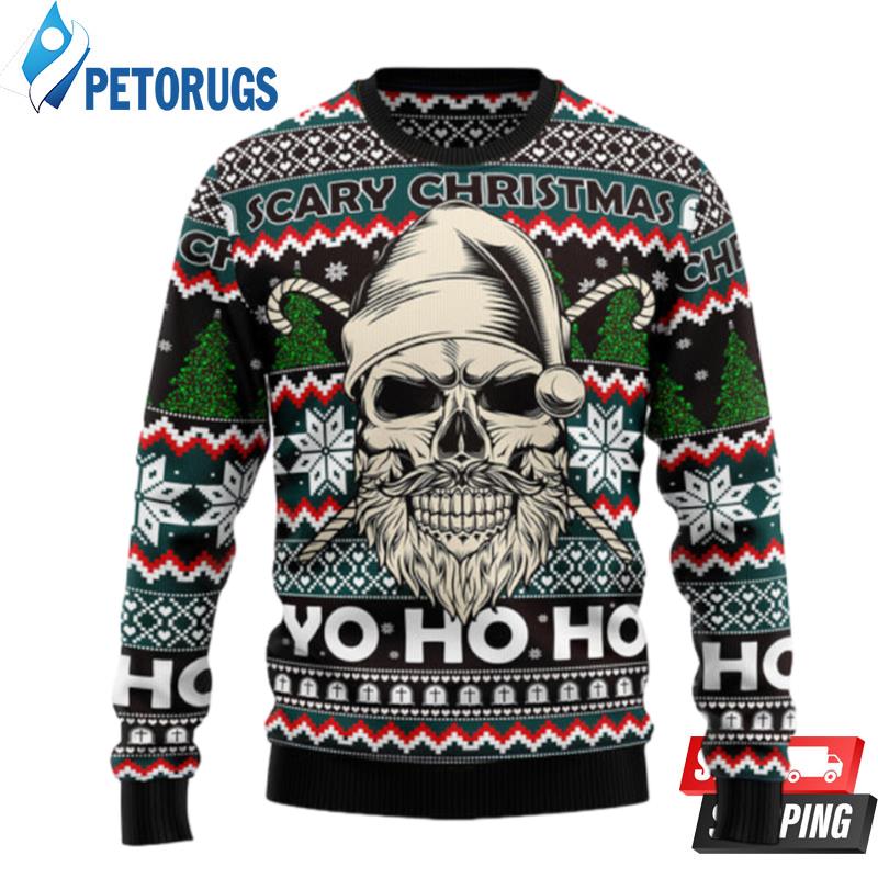 Skull Scary Christmas Ugly Christmas Sweaters