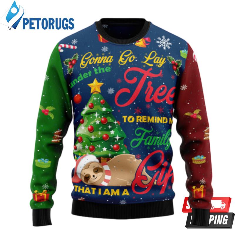 Sloth Gift Ugly Christmas Sweaters
