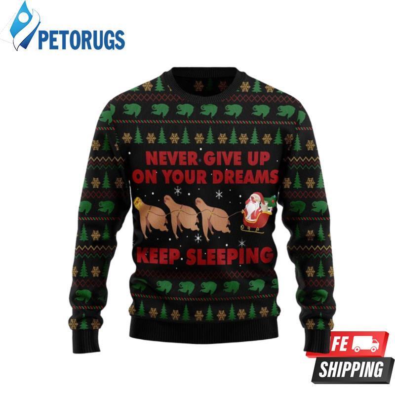 Sloth Its Christmas Ugly Christmas Sweaters