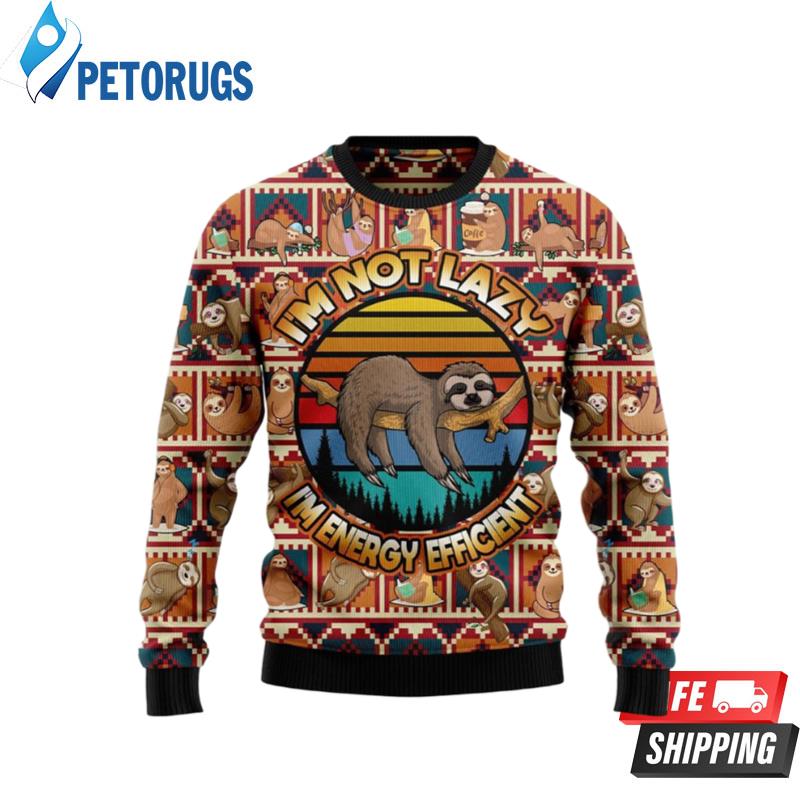 Sloth Tis The Season Ugly Christmas Sweaters