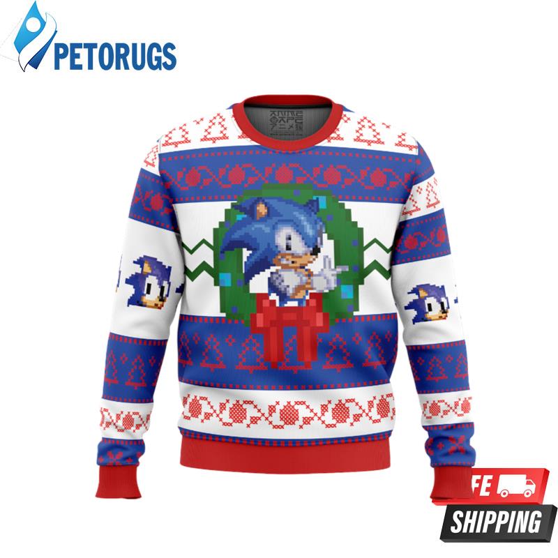 Sonic the Hedgehog Ugly Christmas Sweaters
