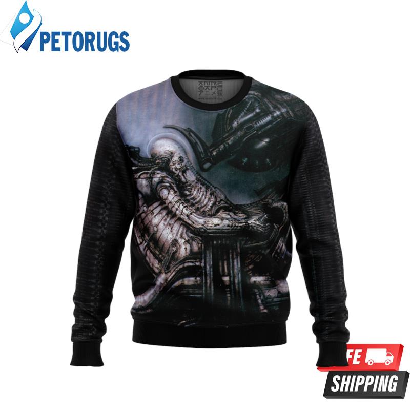 Space Jockey Ugly Christmas Sweaters