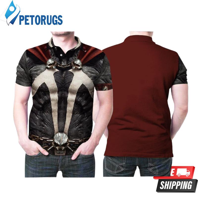 Spawn Fictional Hero Warrior Polo Shirts