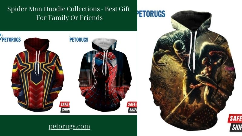 Spider Man Hoodie Collections - Best Gift For Family Or Friends