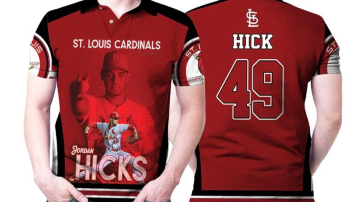 St Louis Cardinals Jordan Hicks 49 Great Player Mlb Baseball Hicks