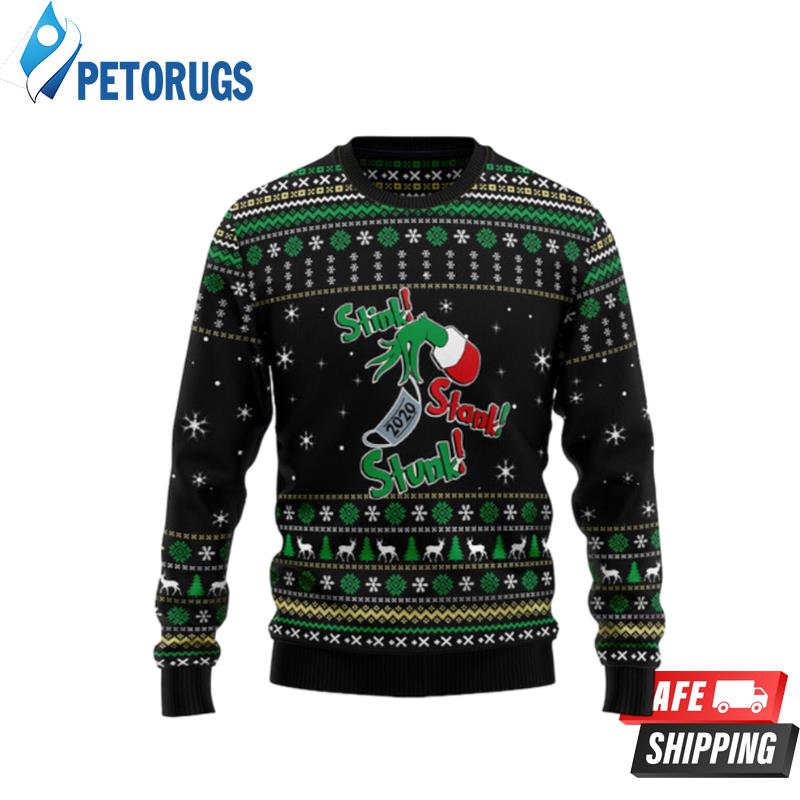 Stink Stank Stunk Grinch Ugly Christmas Sweaters