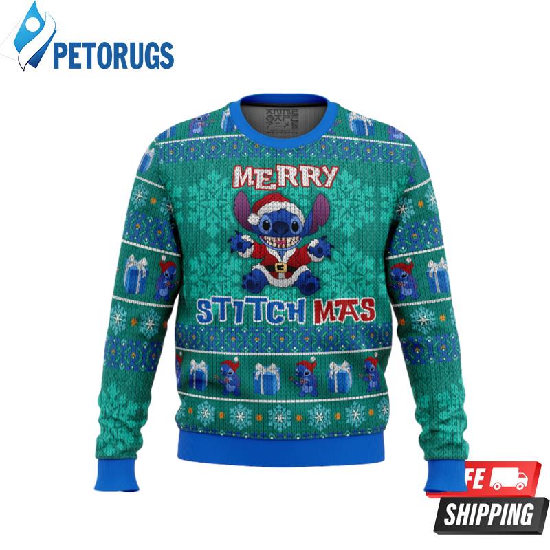 Stitch Merry Stitchmas Ugly Christmas Sweaters