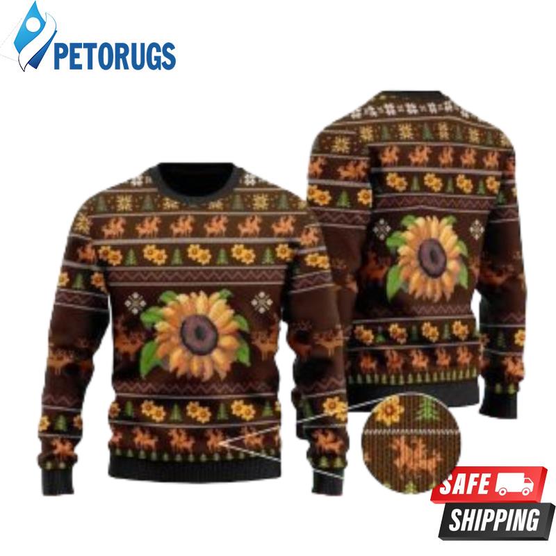 Sunflower Wool Ugly Christmas Sweaters