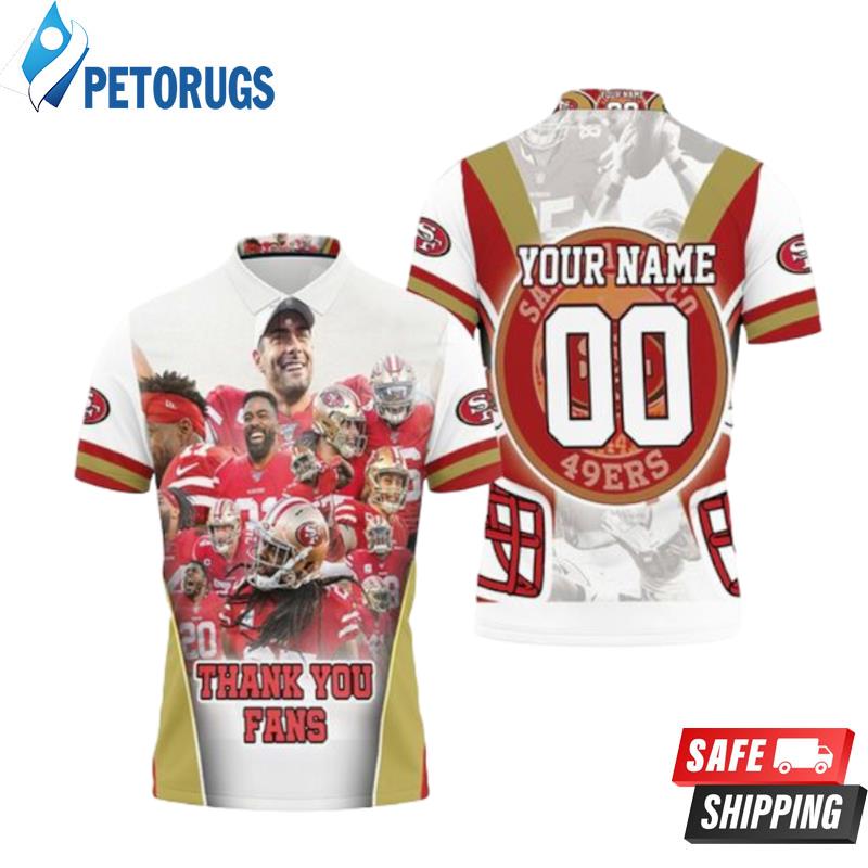 Super Bowl San Francisco 49ers Nfc West Division For Fans Personalized Polo Shirts