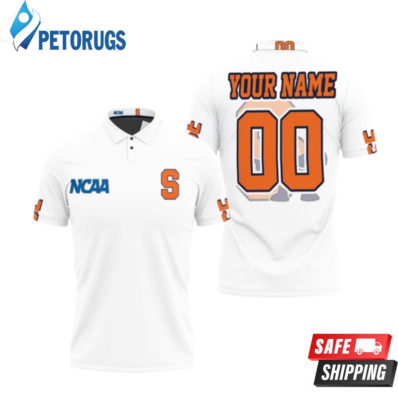 Syracuse Orange Ncaa Bomber Personalized Polo Shirts