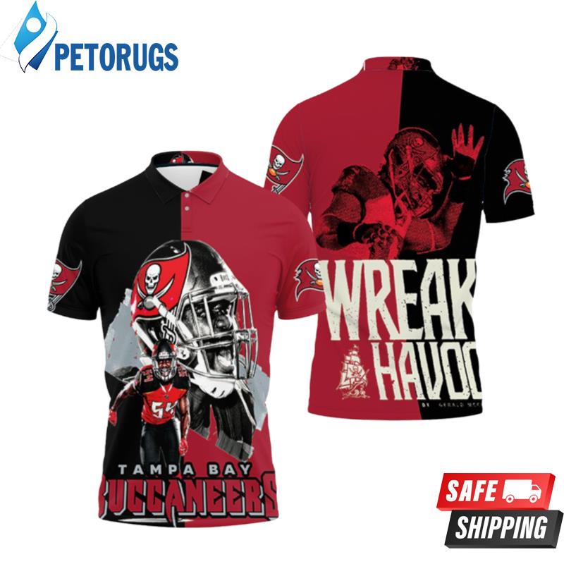 Tampa Bay Buccaneers Lavonte David 54 Wreak Havoc For Fan Polo Shirts