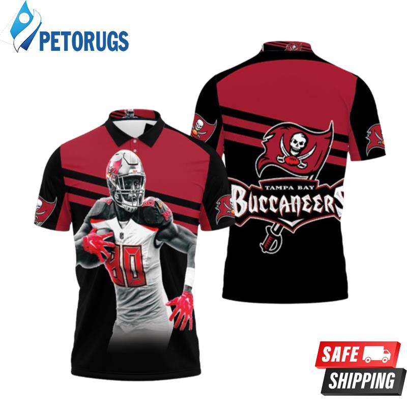 Tampa Bay Buccaneers Michael Clayton 80 Polo Shirts