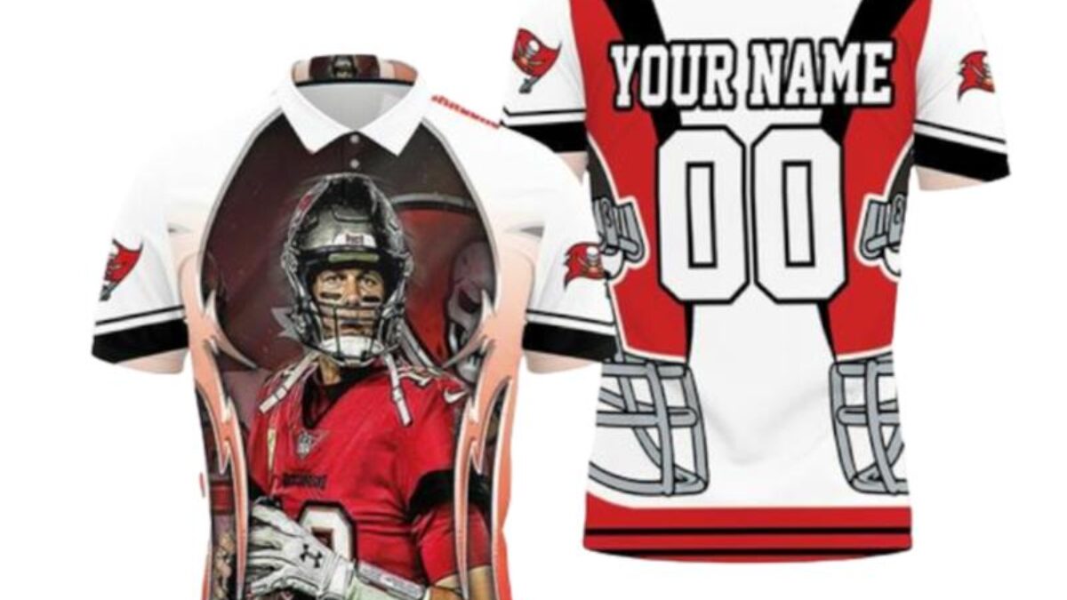 3D NFL Tampa Bay Buccaneers Pewter Custom Jersey Shirt