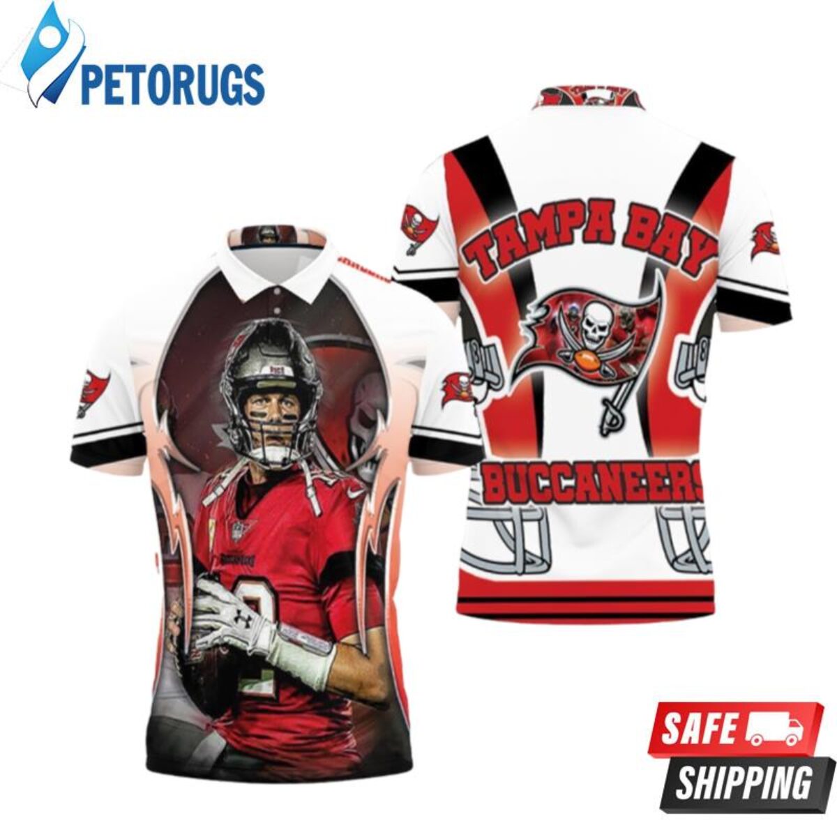 Tampa Bay Buccaneers City Of Super Bowl Champions Tom Brady Polo Shirts -  Peto Rugs