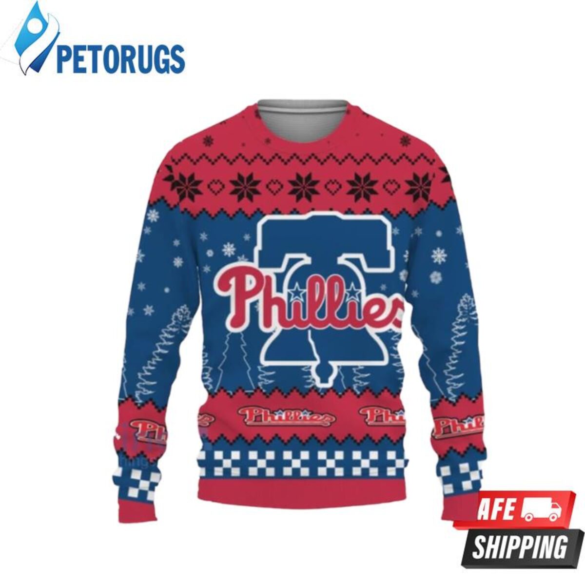 Team Logo Philadelphia Eagles Ugly Christmas Sweater