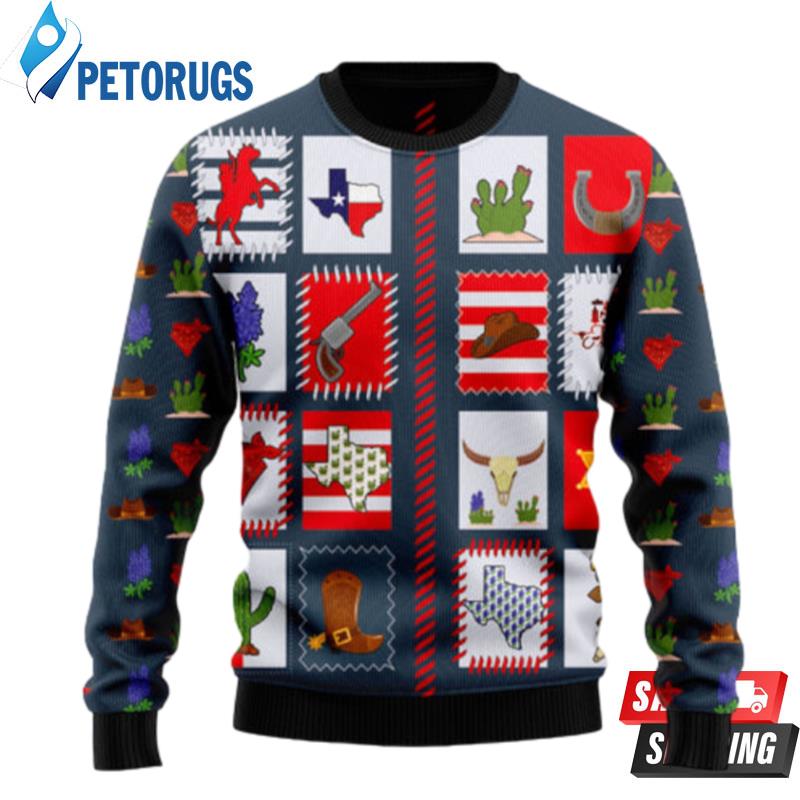 Texas Awesome Ugly Christmas Sweaters