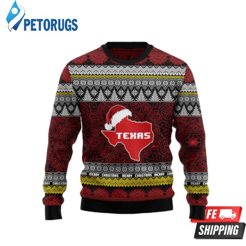 Texas Mandala Ugly Christmas Sweaters