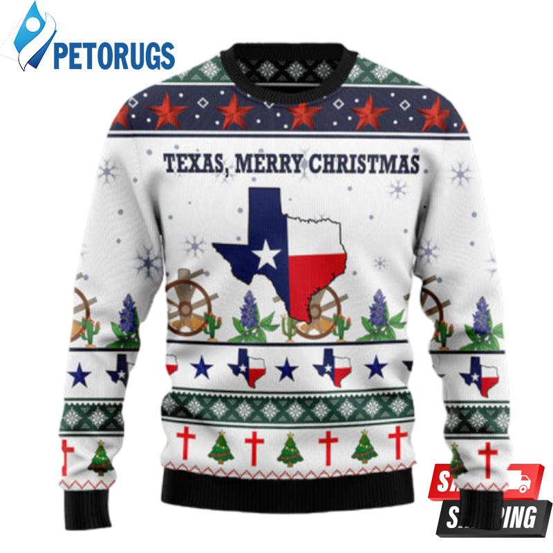 Texas Merry Christmas Ugly Christmas Sweaters
