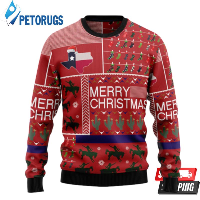 Texas Merry Christmas Ugly Christmas Sweaters