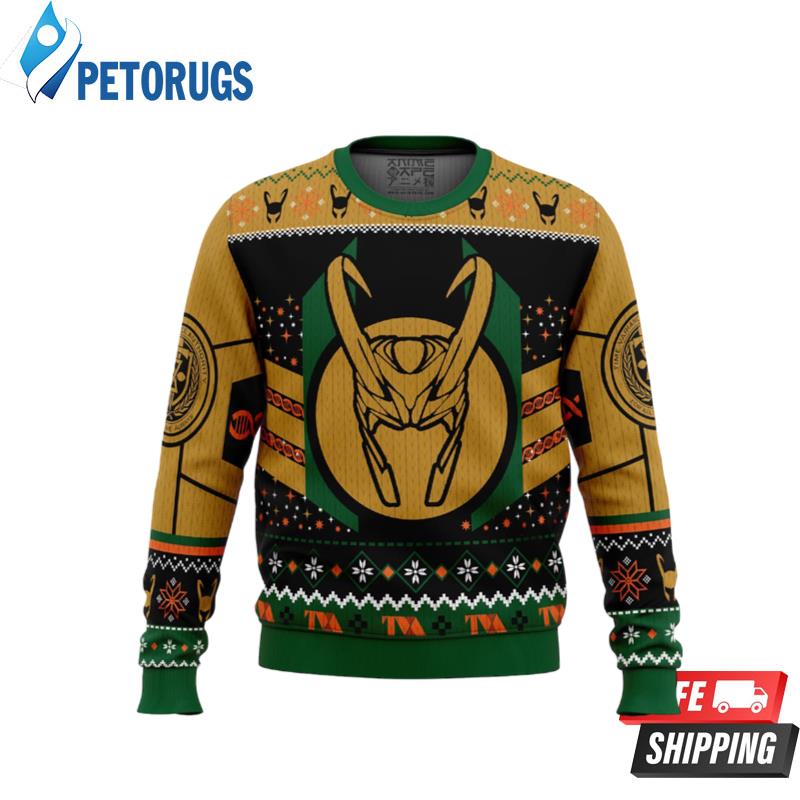 The Christmas Variant Loki Ugly Christmas Sweaters