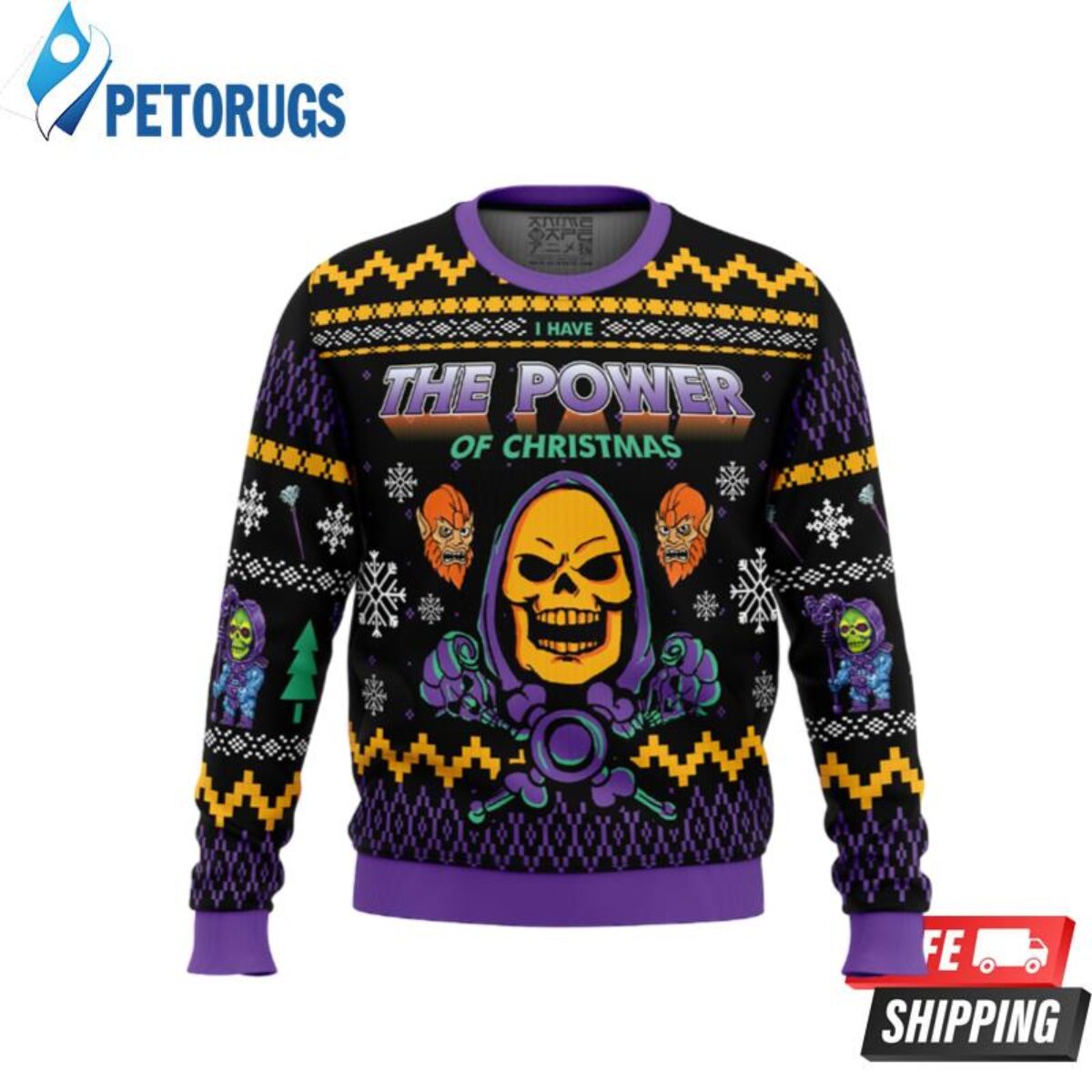 He man ugly top christmas sweater