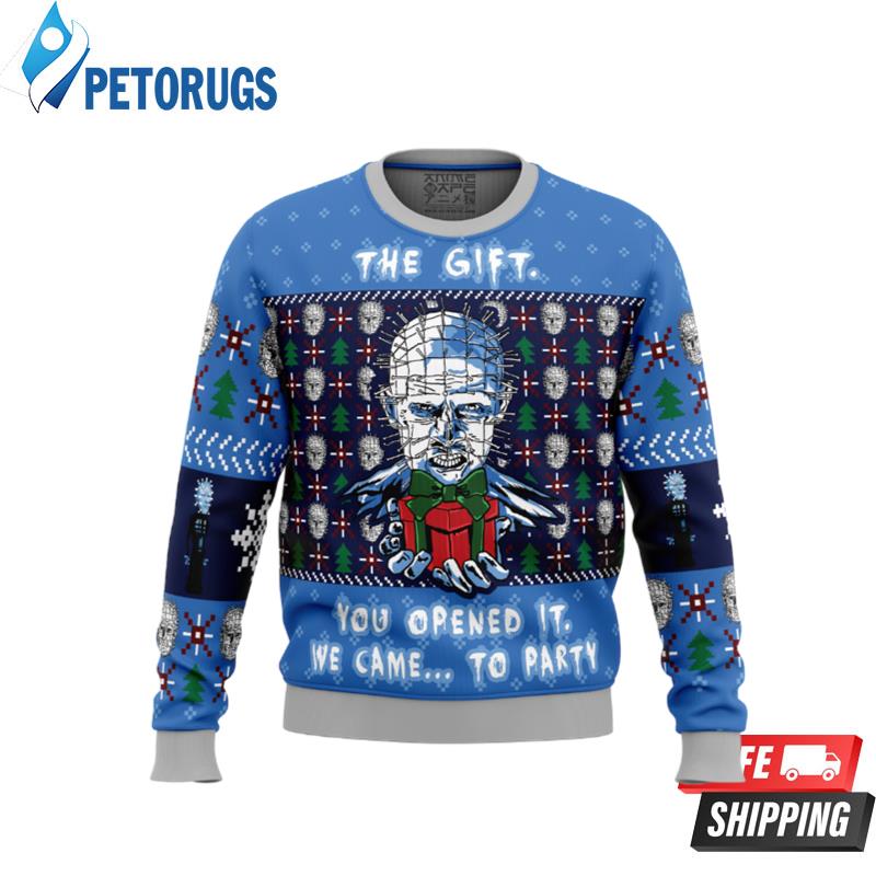 The Gift Hellraiser Ugly Christmas Sweaters