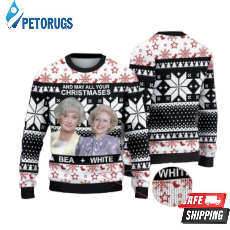 Bea white outlet christmas sweater