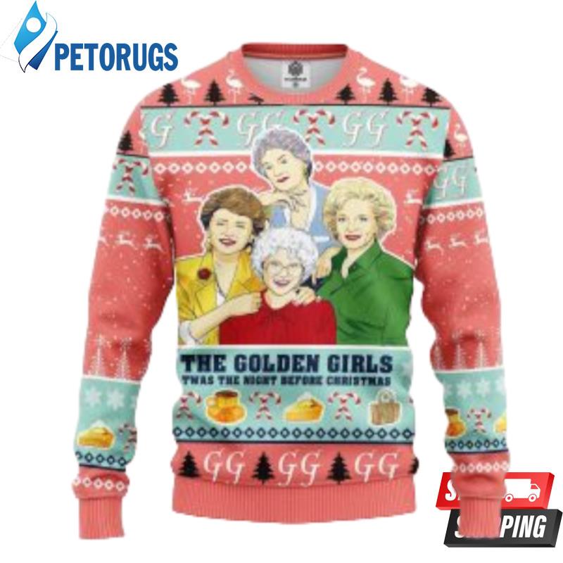 The Golden Girls Xmas Gift Christmas Ugly Christmas Sweaters