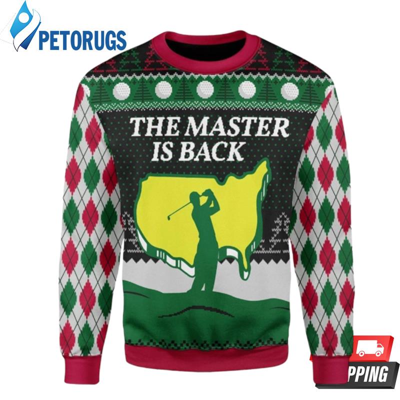 The Master Is Back Ugly Christmas Sweaters