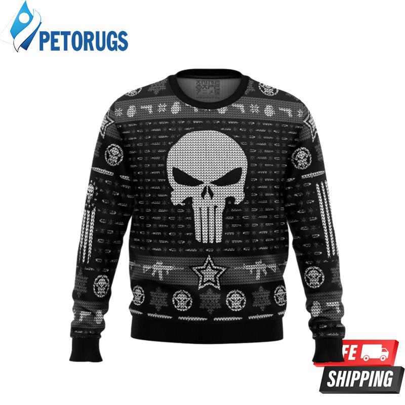 The Punisher Ugly Christmas Sweaters