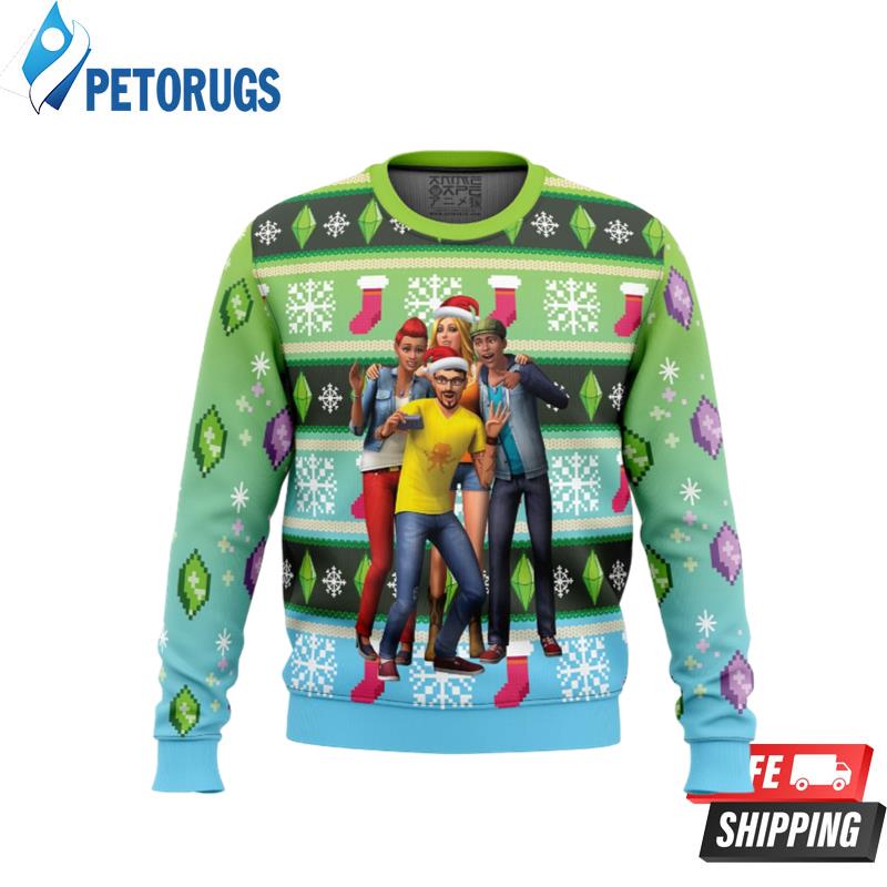 The Sims Ugly Christmas Sweaters