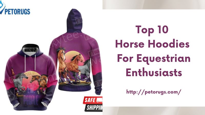 Top 10 Horse Hoodies for Equestrian Enthusiasts
