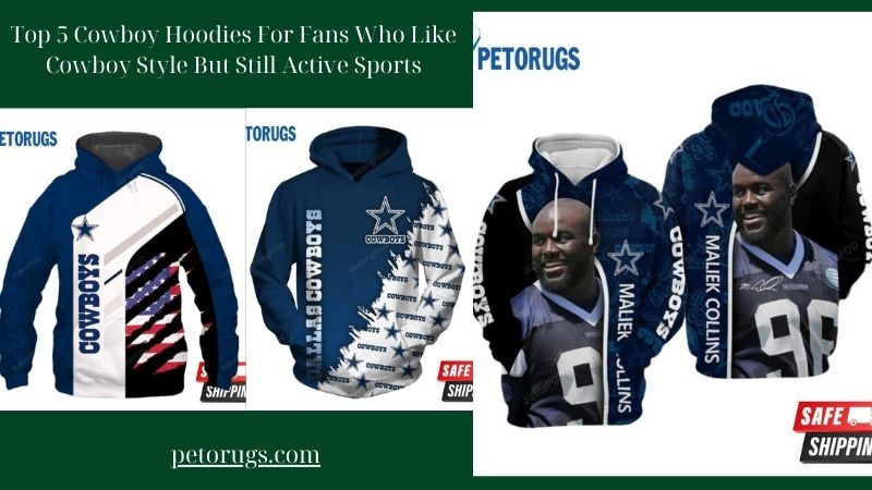 Men's Skull Dallas Cowboys While Custom Army Hoodie - Dallas Cowboys Home