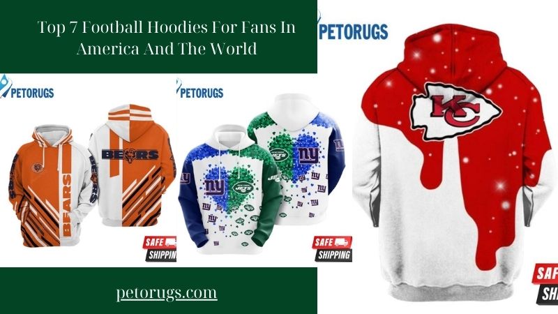 New York Giants Ncaa Football Many Logo New York Giants 3D Hoodie - Peto  Rugs