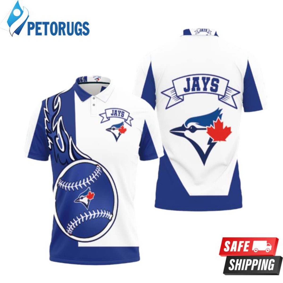 Gucci MLB Toronto Blue Jays Navy White Unisex 3D Hoodie 3D T-Shirt