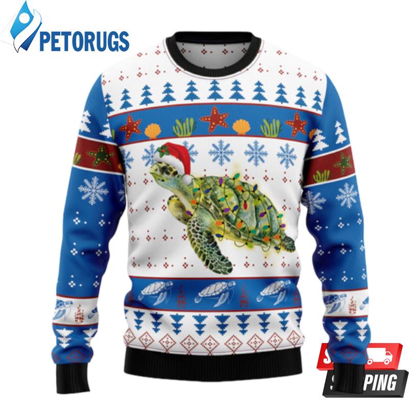 Turtle Xmas Ugly Christmas Sweaters