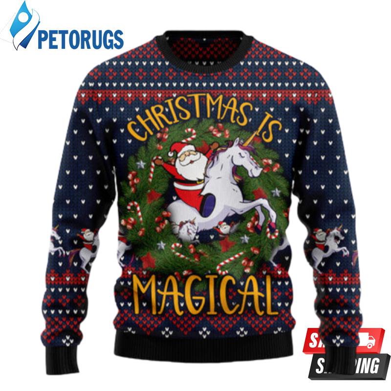 Unicorn Christmas Is Magical Ugly Christmas Sweaters
