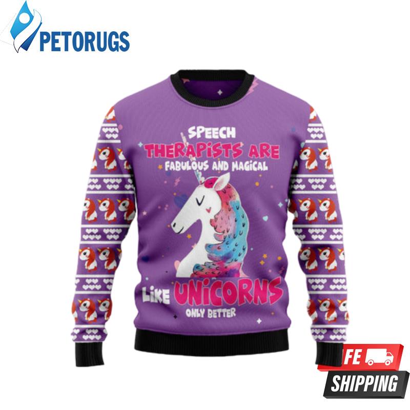 Unicorn Magical Ugly Christmas Sweaters